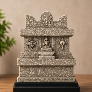Shri Lakshminarayana Teertharu / Shri Shripadarajaru ( Moola Brundavana Replica ) – 4 Inch