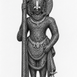Lord Udupi Krishna (4 Inch)